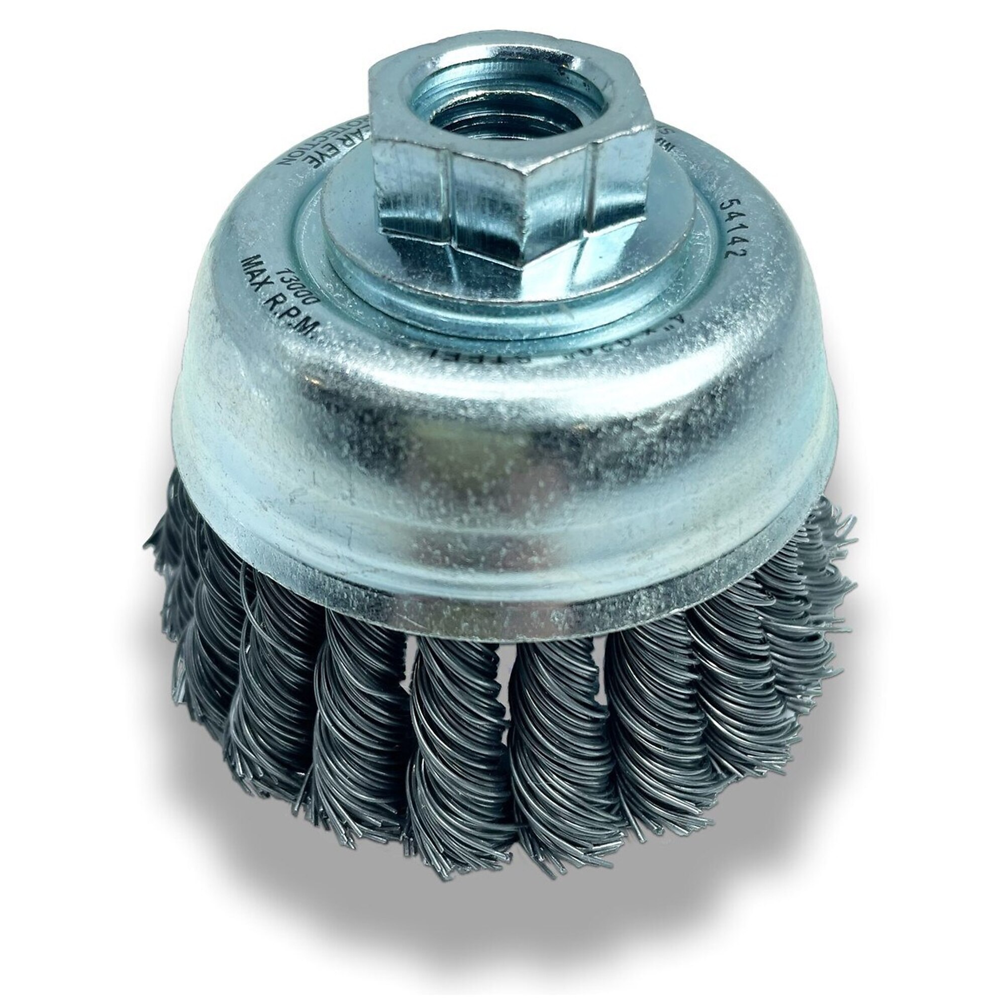 AllPro, Cup Brush, Twist Knot, 2.75in., Wheel Diameter 2.75 in, Arbor Size 5/8 Wheels (qty.) 1 Model# ALPCB72032B
